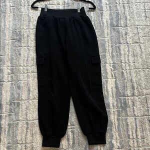 Cinq a Sept Black Crepe Giles Cargo Pants